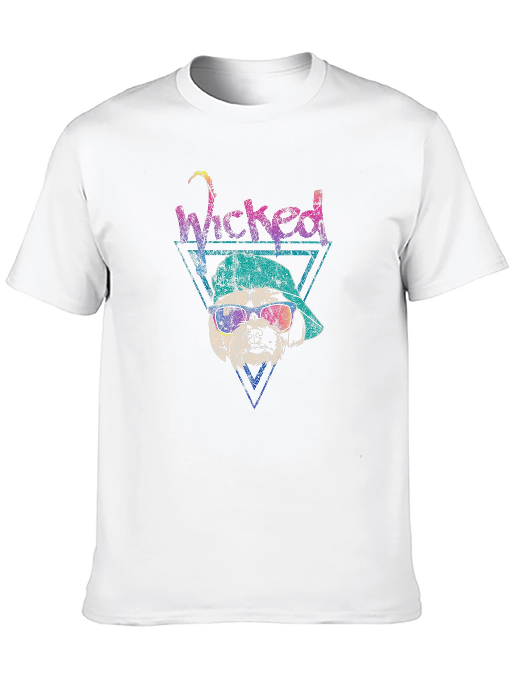Wicked Dog Graphic Tee - Retro Style