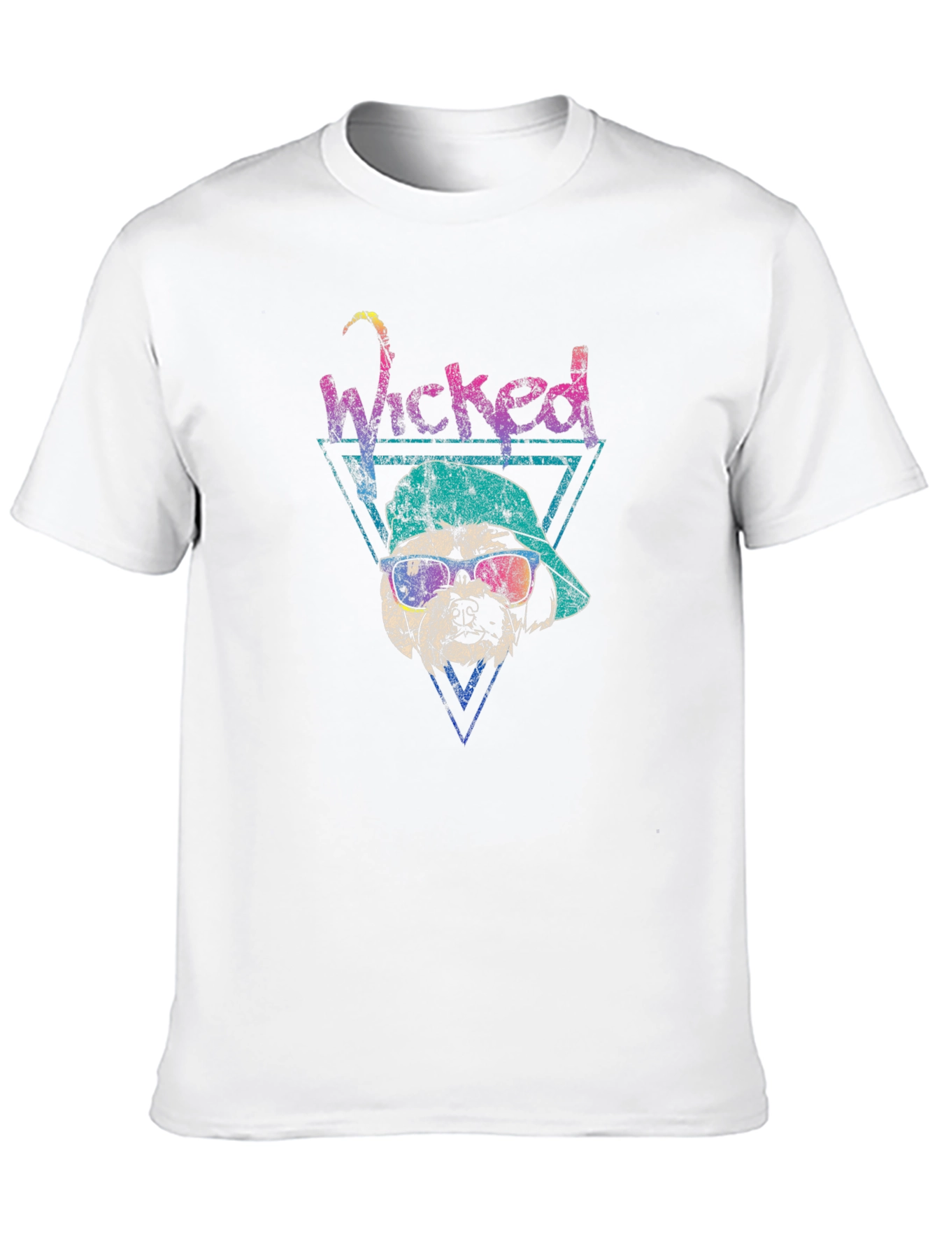 Wicked Dog Graphic Tee - Retro Style