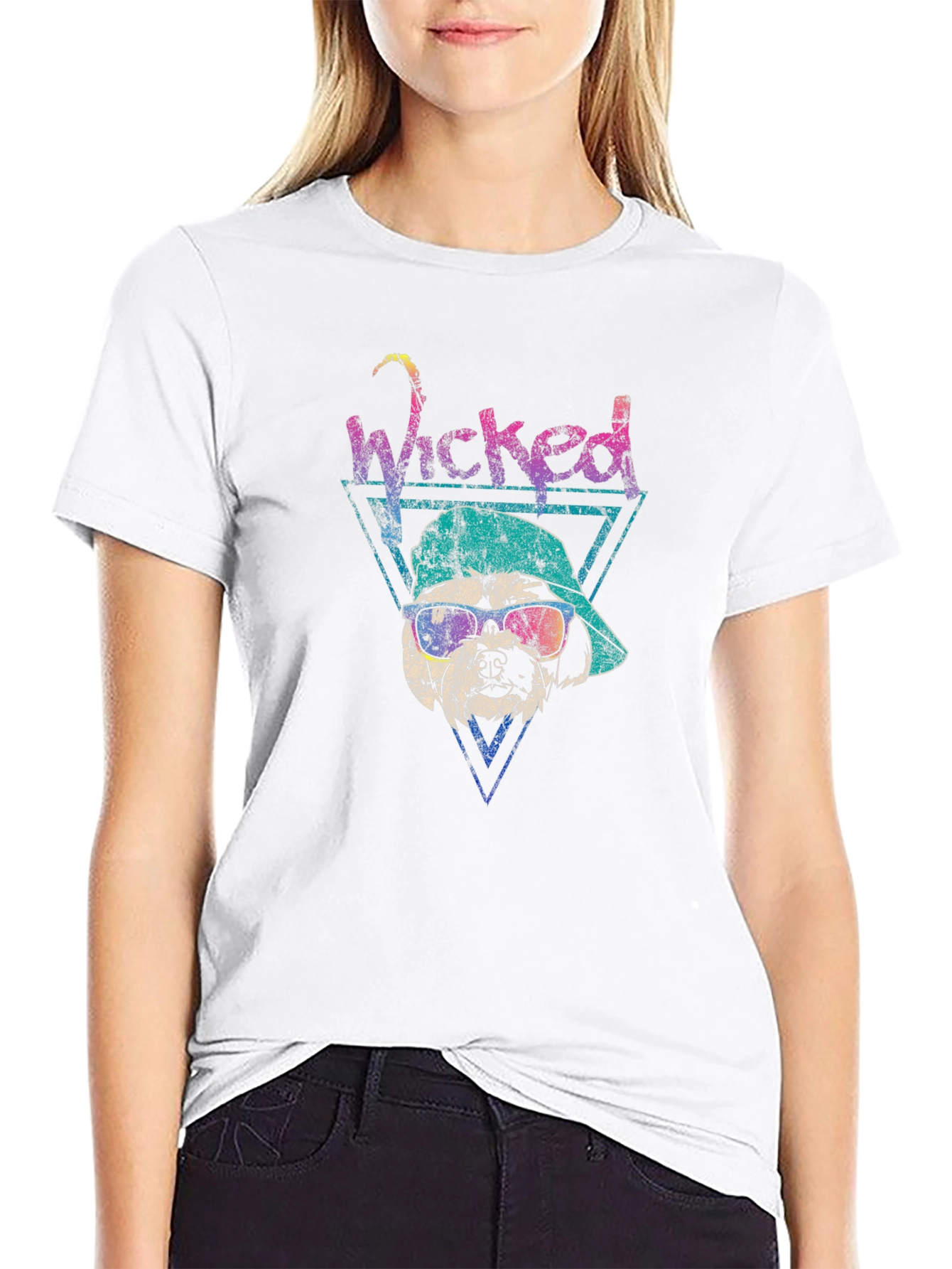 Wicked Dog Graphic Tee - Retro Style