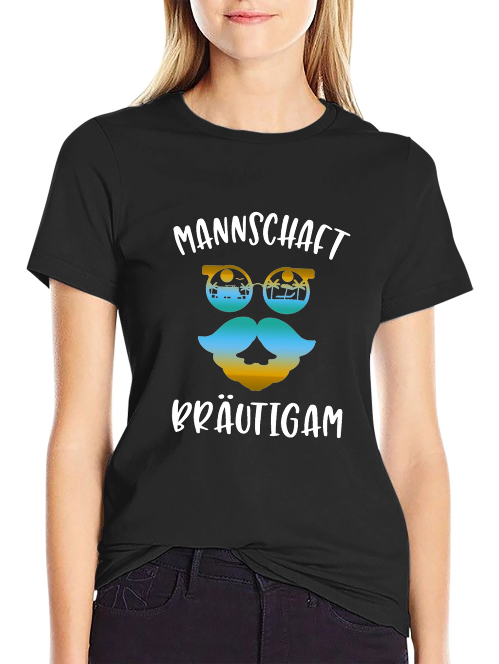 Mannschaft Bräutigam Graphic T-Shirt