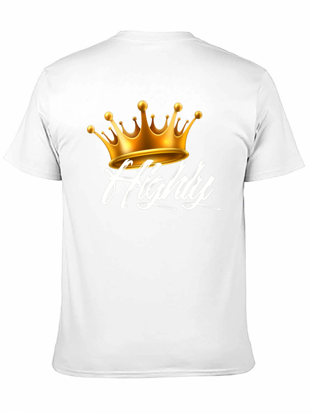 Highly Crowned Black Tee