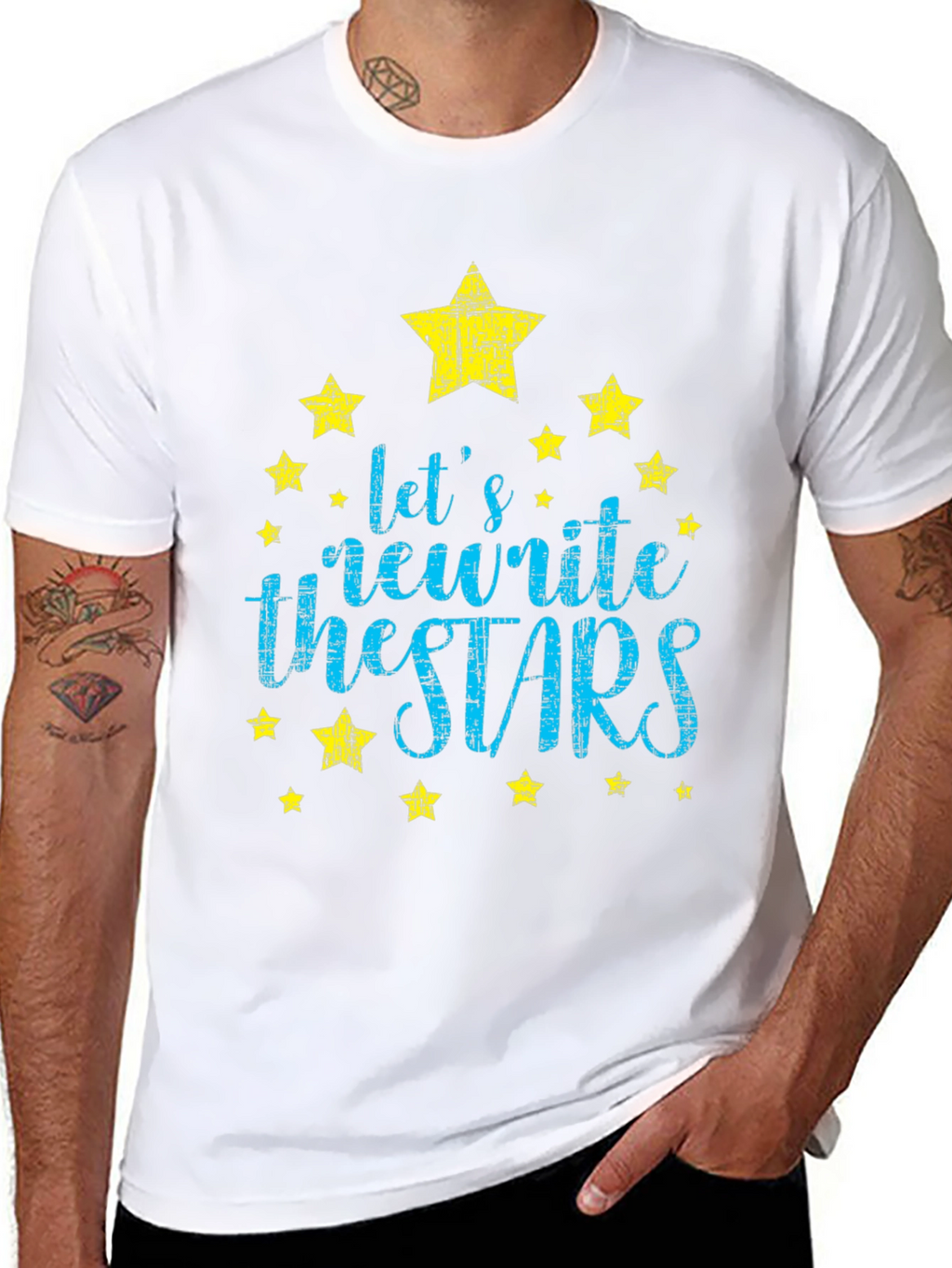 Lets Rewrite the Stars Graphic Tee