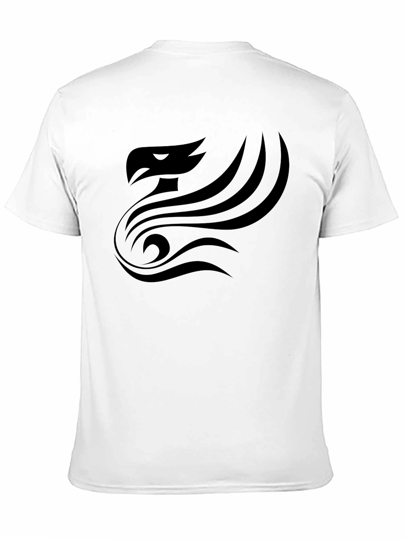 Phoenix Graphic T-Shirt - Bold Black Design