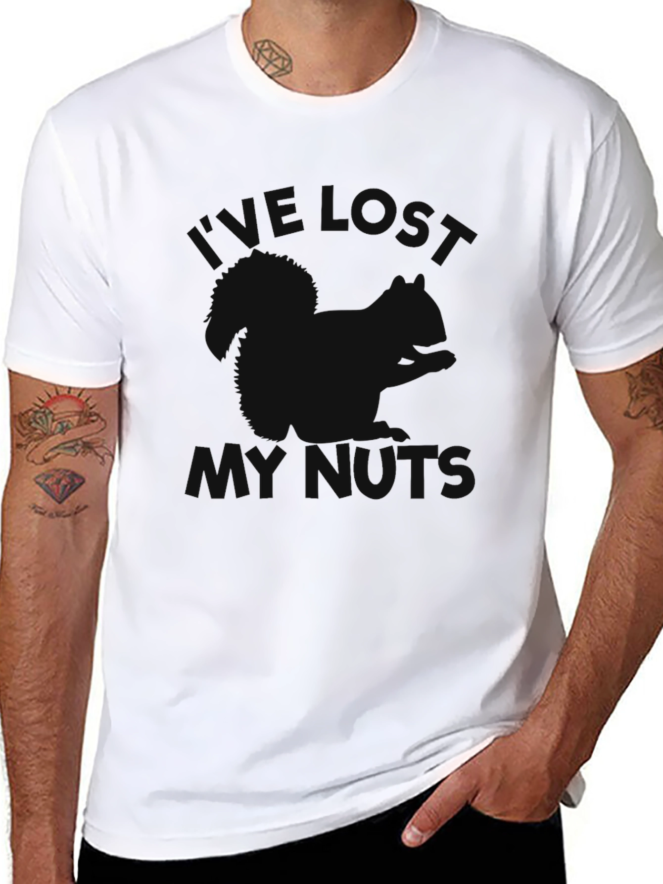 Ive Lost Weight Funny T-Shirt - Black