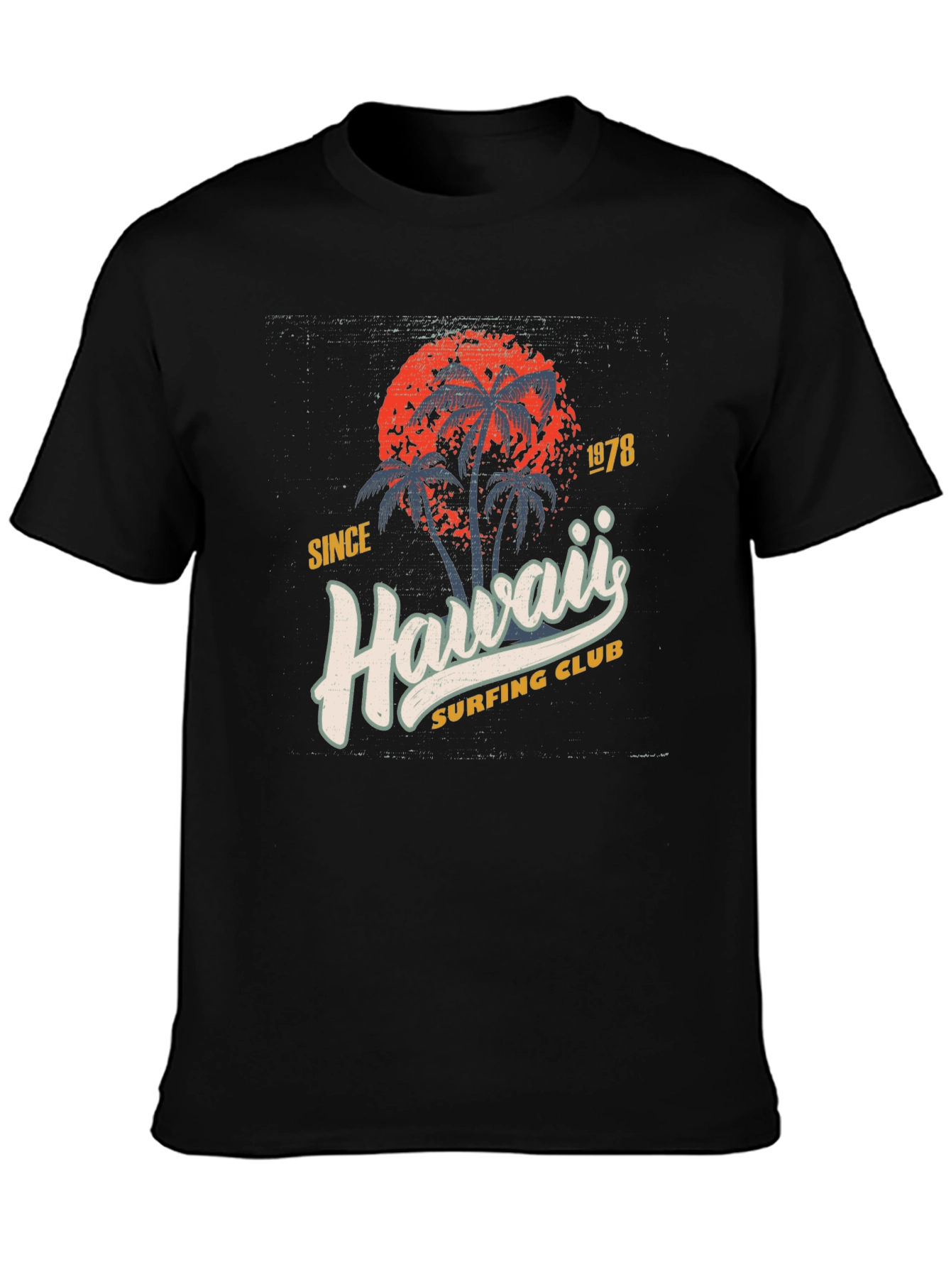 Hawaii Surfing Club 1978 Graphic T-Shirt
