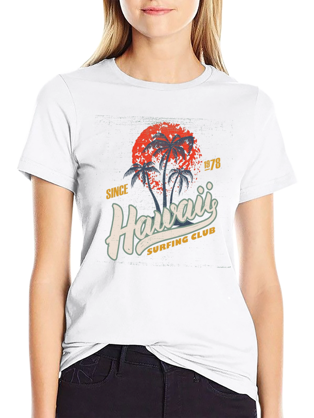 Hawaii Surfing Club 1978 Graphic T-Shirt