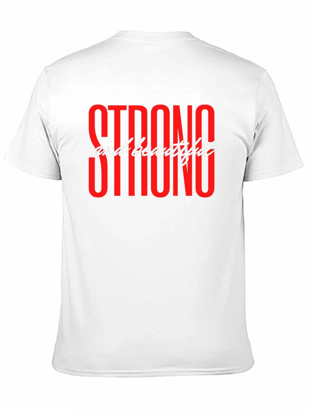 Strong and Beautiful Graphic T-Shirt - Black
