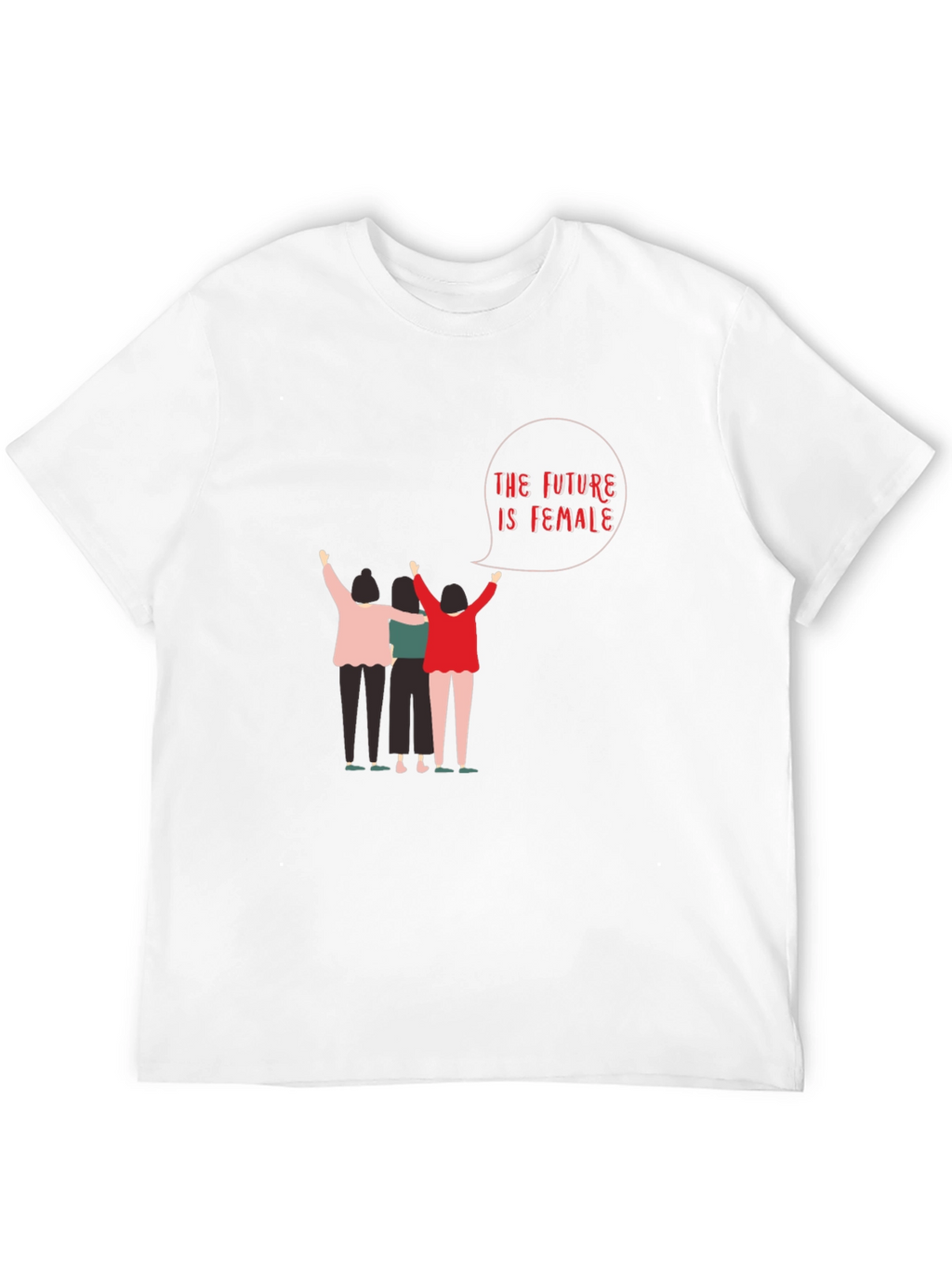 Feminist Future is Female Graphic T-Shirt