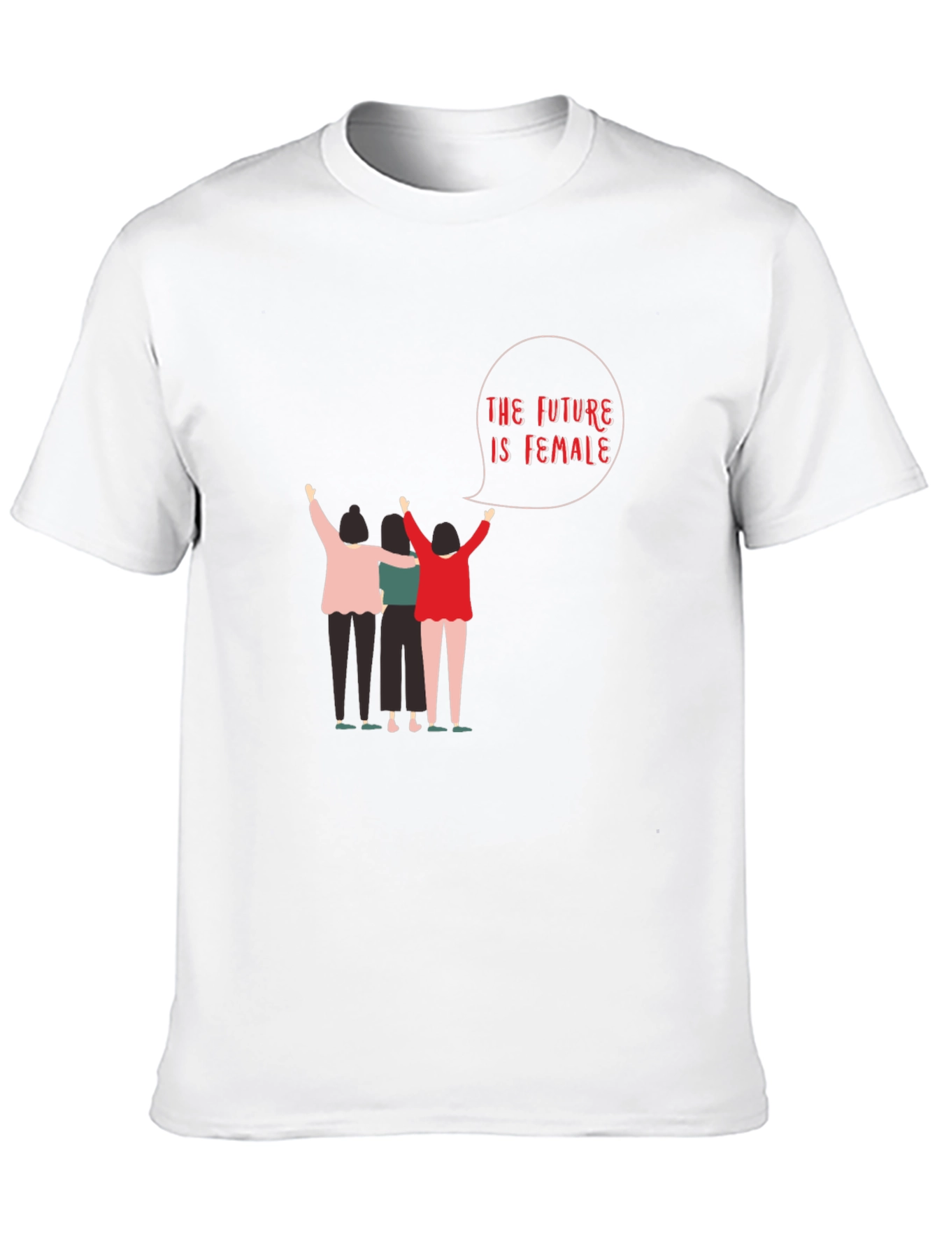 Feminist Future is Female Graphic T-Shirt