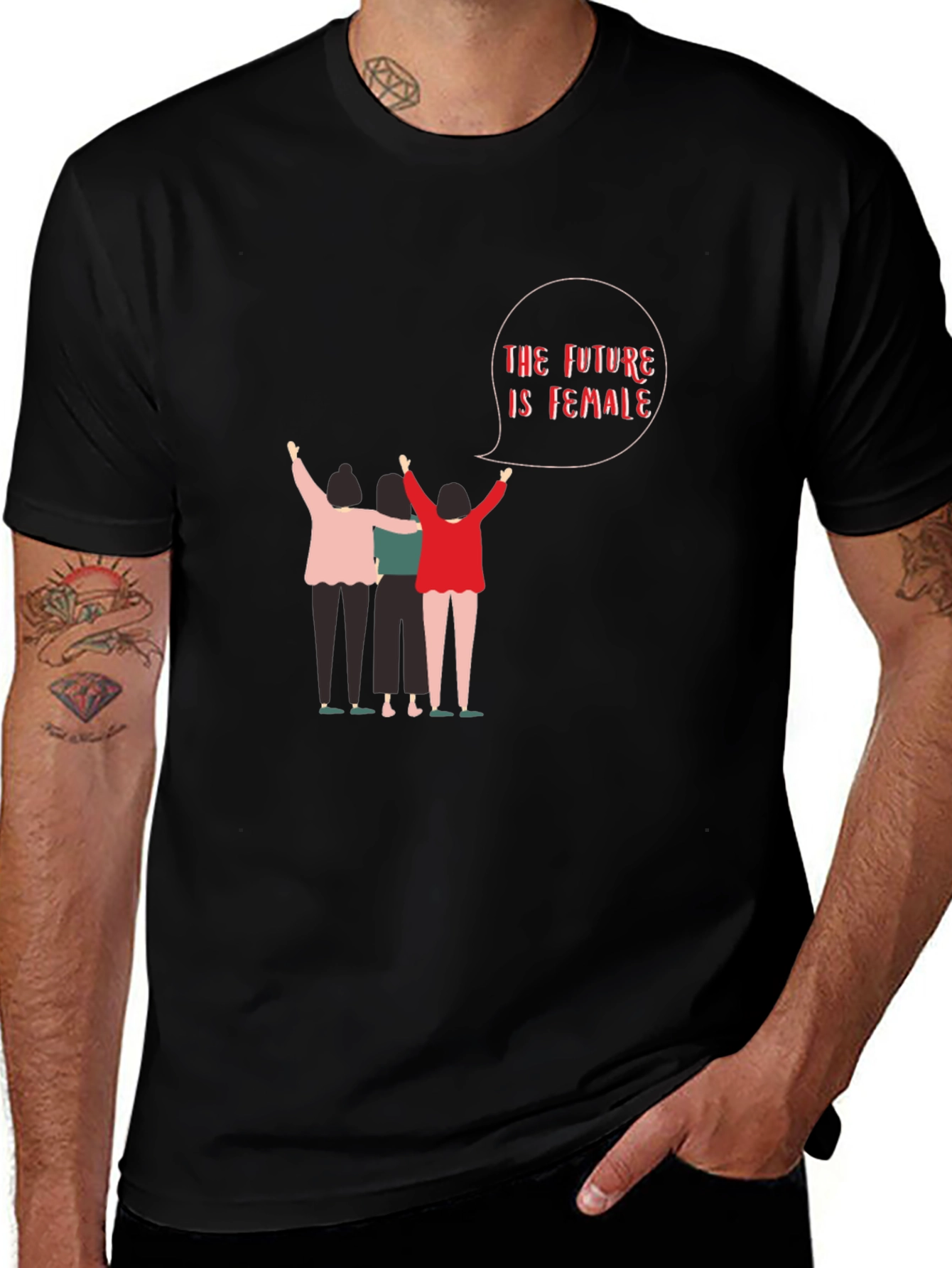 Feminist Future is Female Graphic T-Shirt