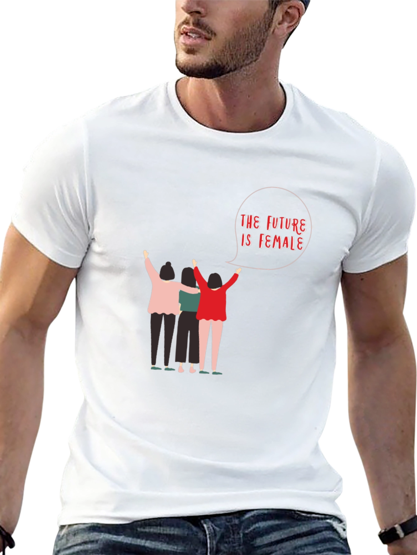 Feminist Future is Female Graphic T-Shirt