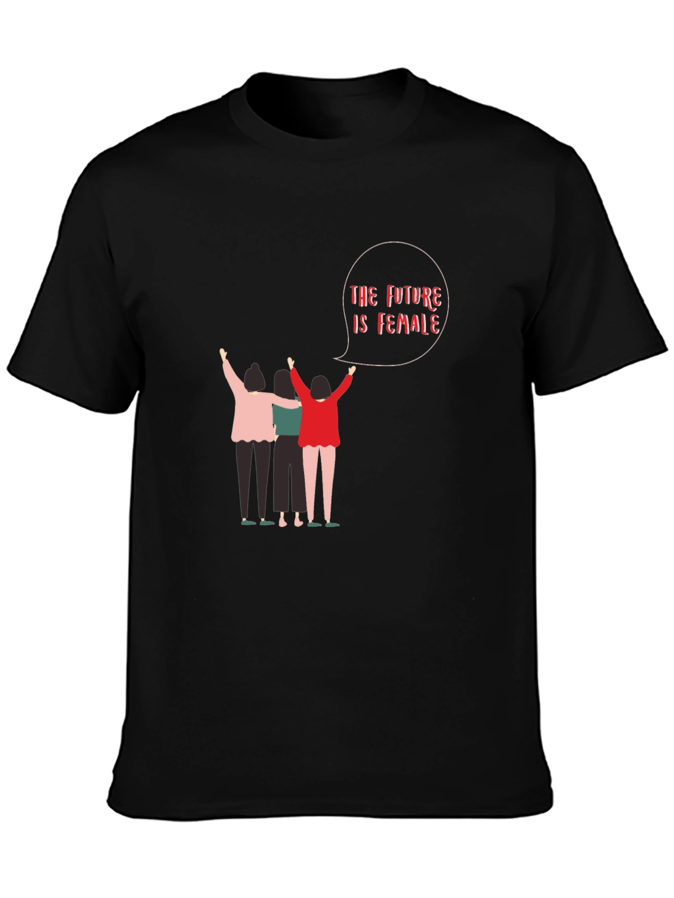 Feminist Future is Female Graphic T-Shirt