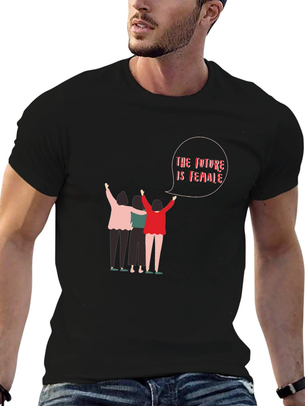 Feminist Future is Female Graphic T-Shirt