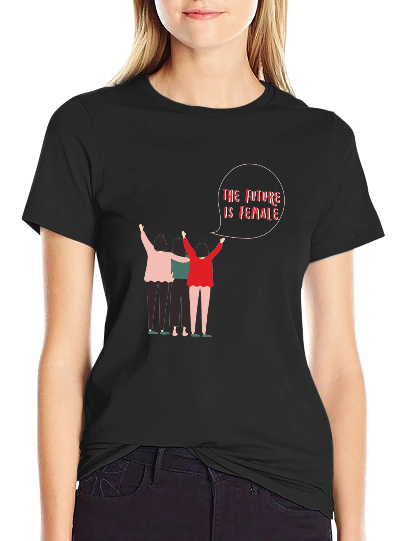 Feminist Future is Female Graphic T-Shirt
