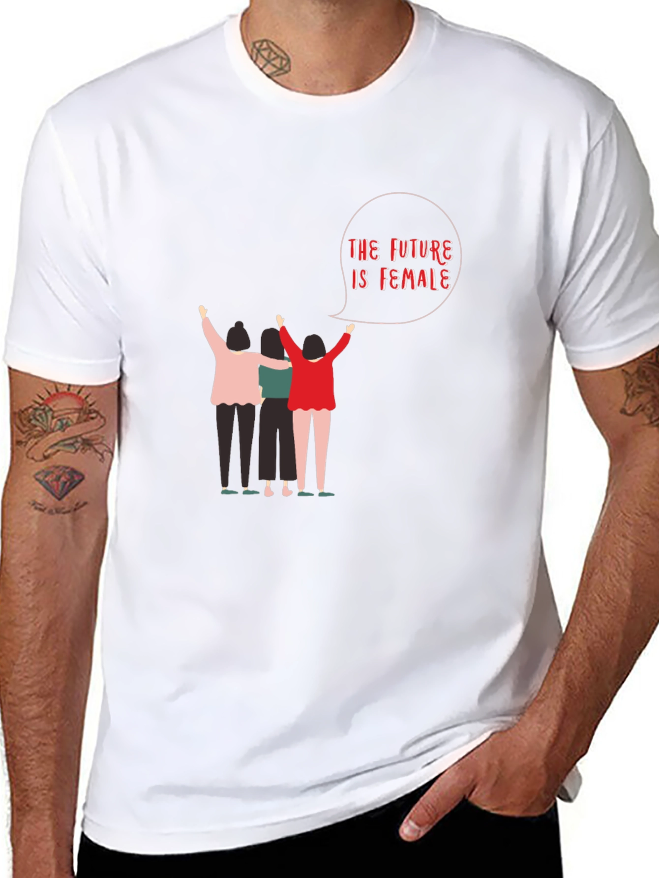 Feminist Future is Female Graphic T-Shirt