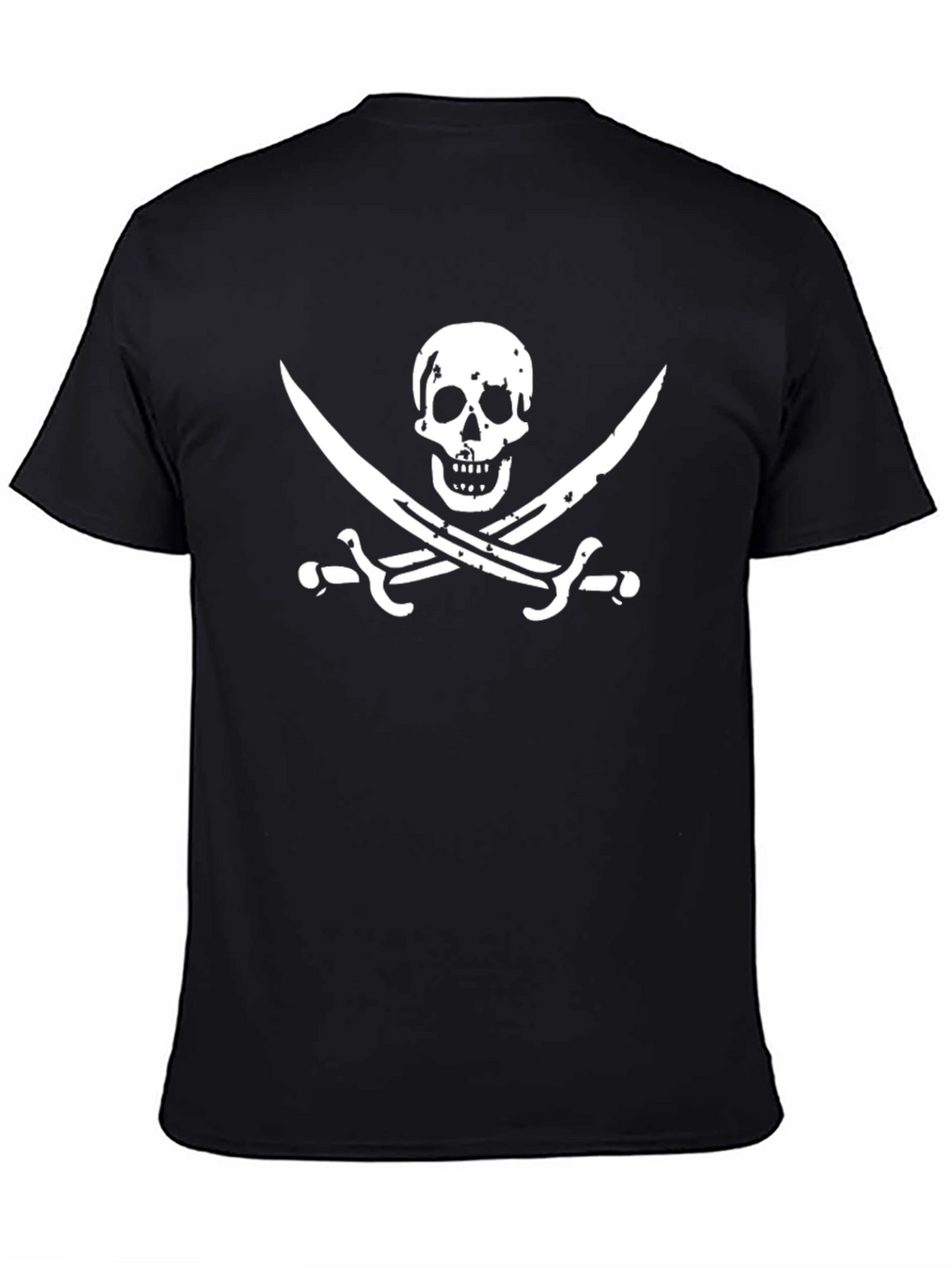Pirate Skull & Swords Graphic T-Shirt