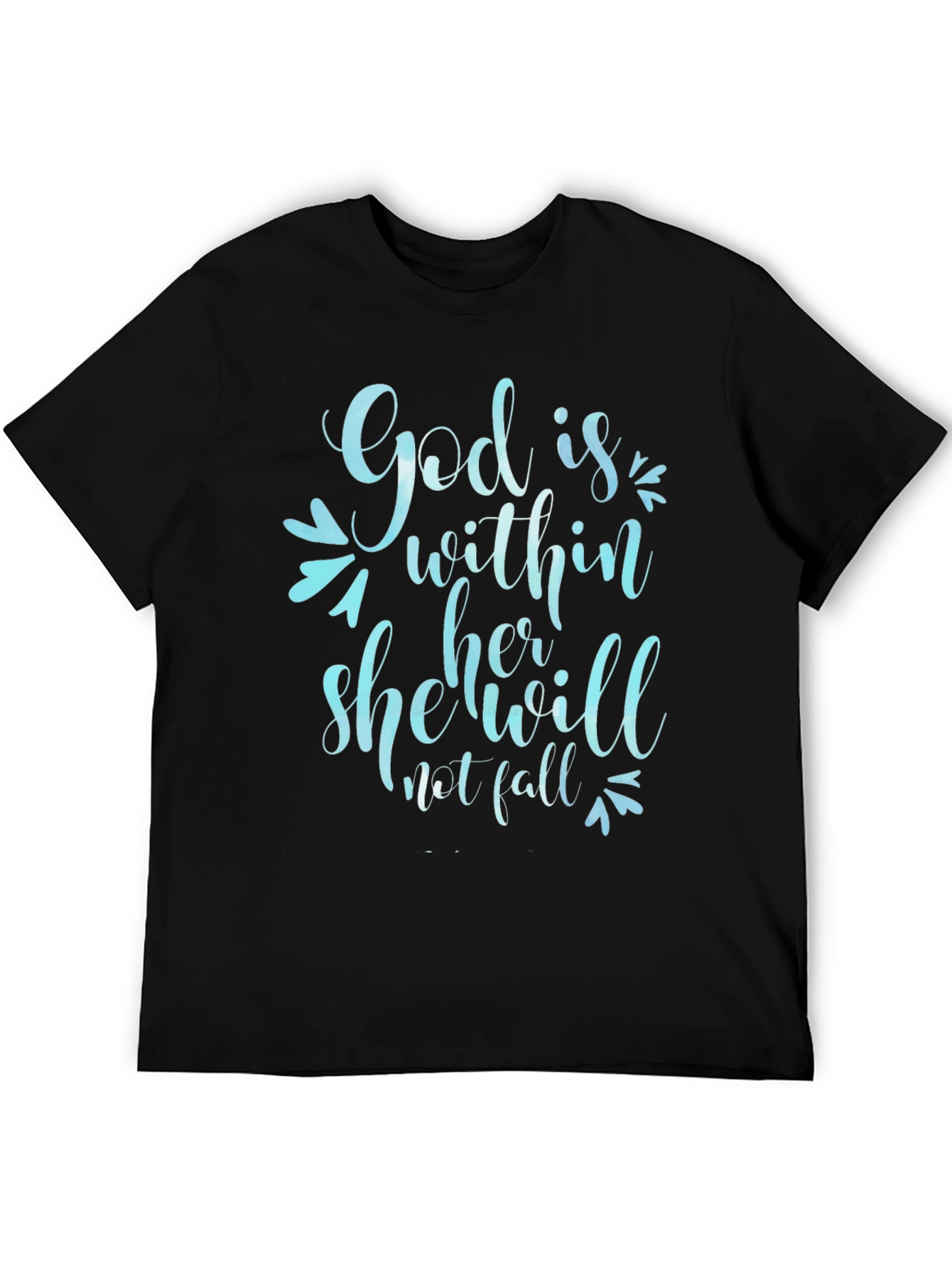 God is Within Her T-Shirt - Christian Apparel