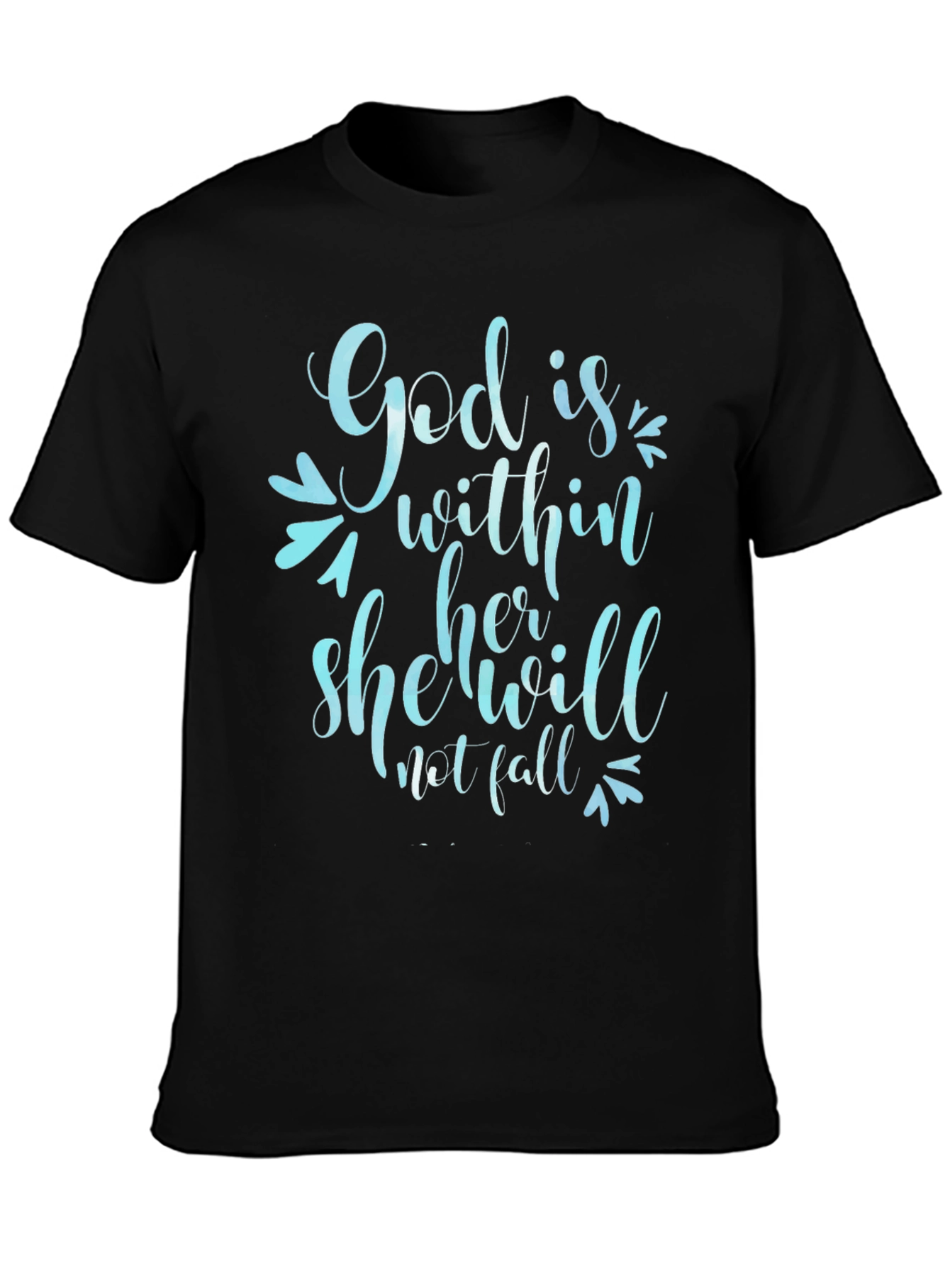God is Within Her T-Shirt - Christian Apparel