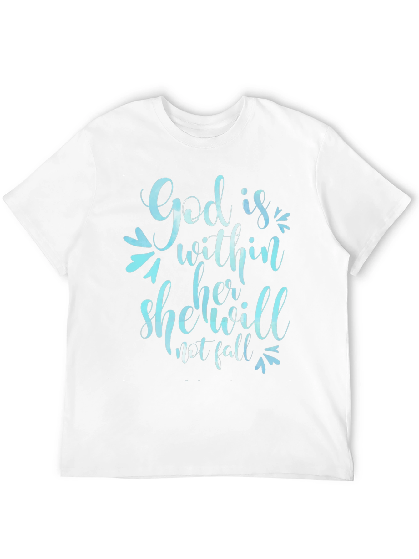 God is Within Her T-Shirt - Christian Apparel
