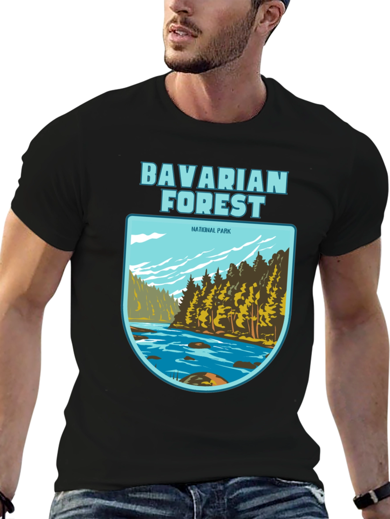Bavarian Forest National Park Graphic T-Shirt
