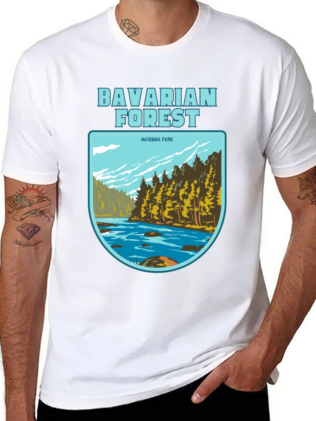 Bavarian Forest National Park Graphic T-Shirt
