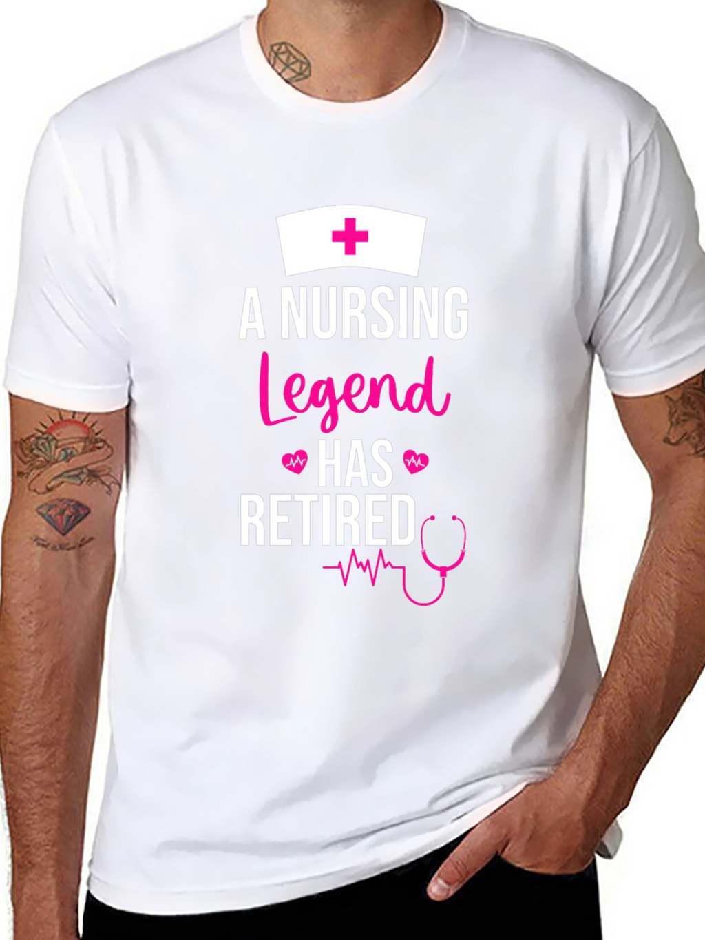 Nursing Legend Retired Graphic Tee