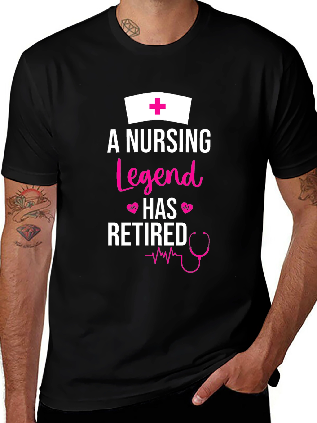 Nursing Legend Retired Graphic Tee