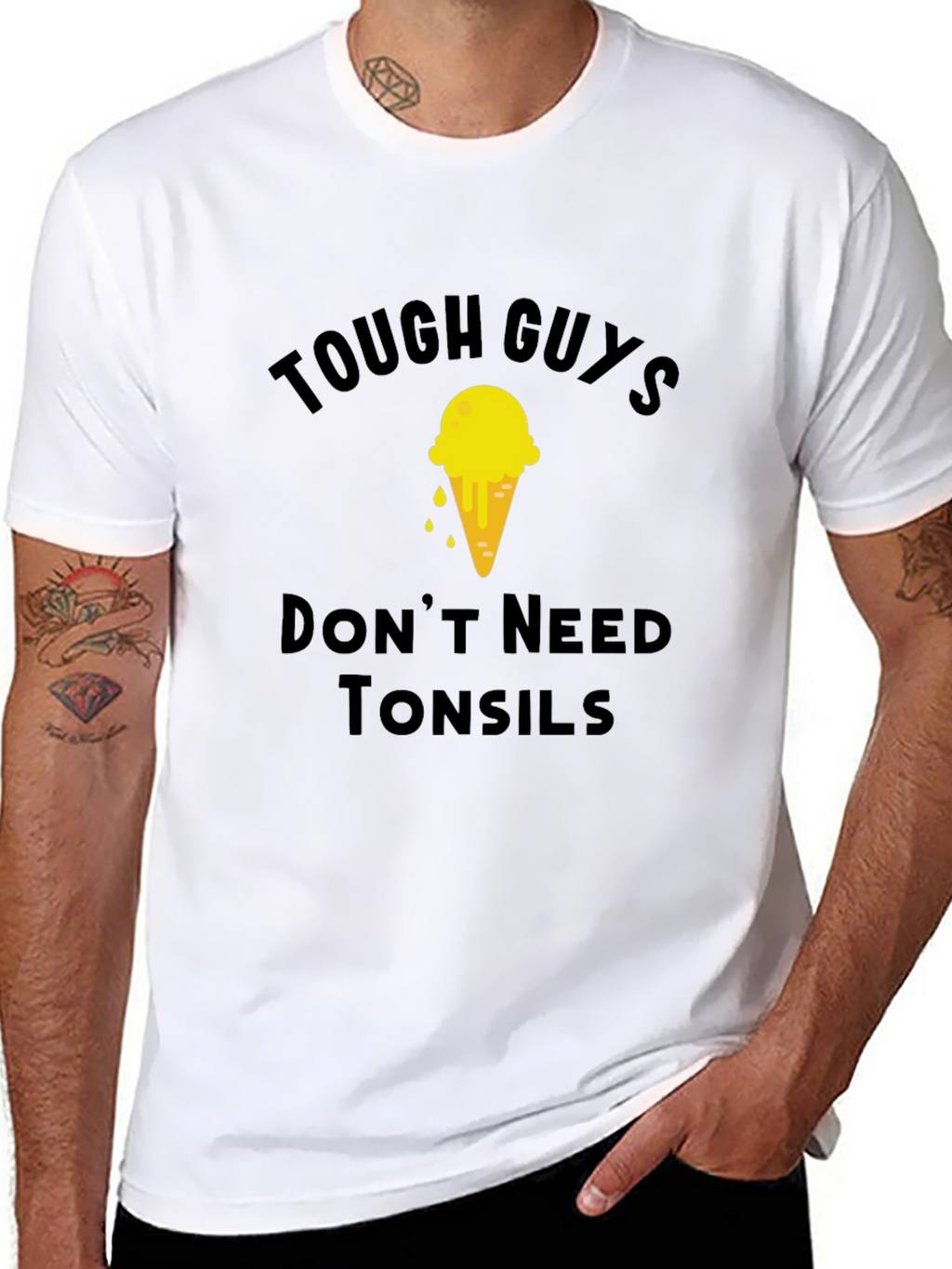 Tough Guys Ice Cream Graphic Tee