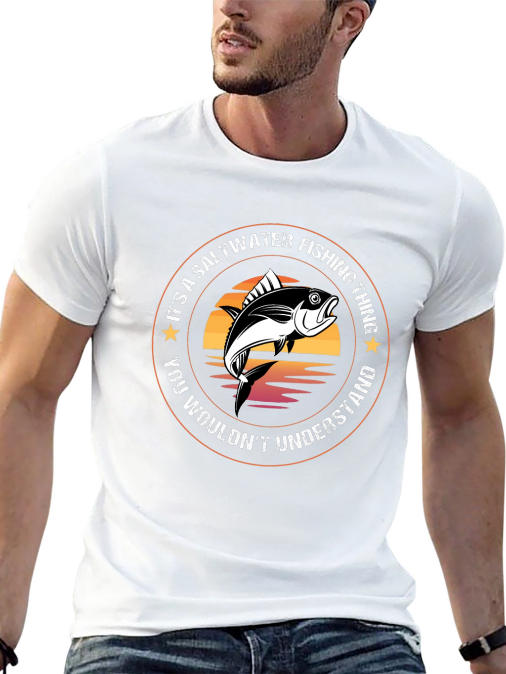 Saltwater Fishing T-Shirt - Its a Fishing Thing