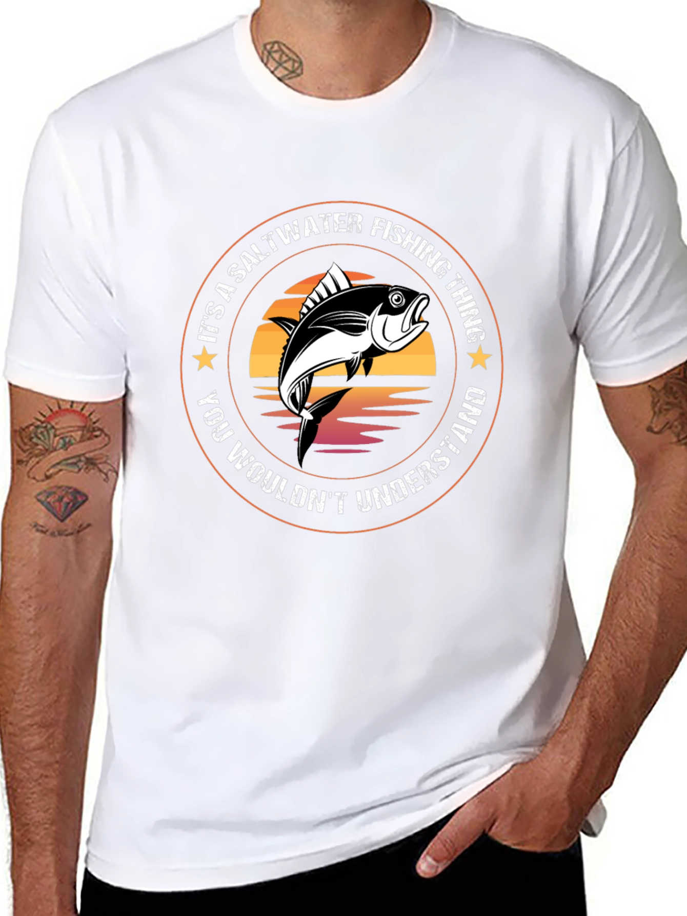 Saltwater Fishing T-Shirt - Its a Fishing Thing
