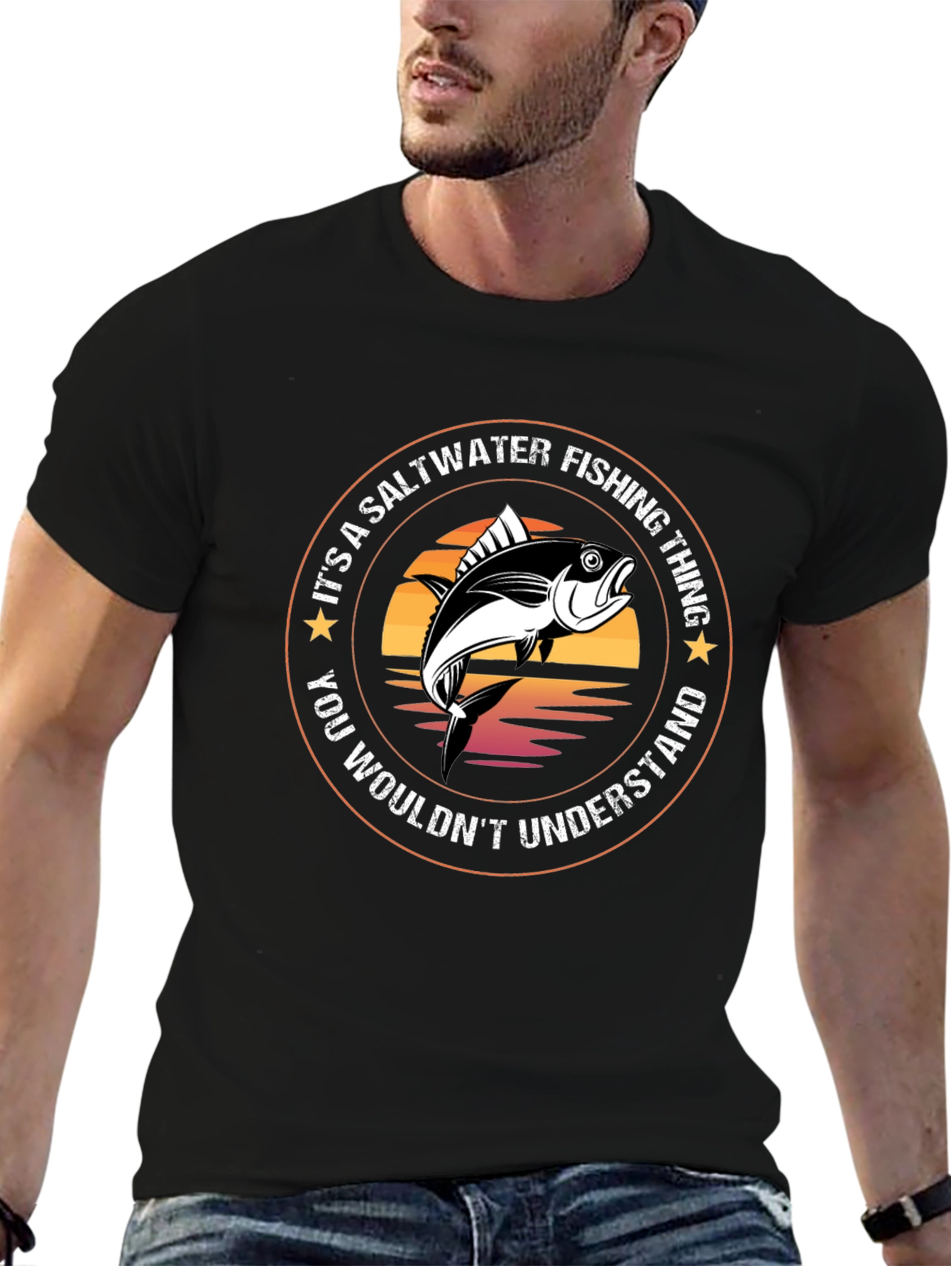 Saltwater Fishing T-Shirt - Its a Fishing Thing