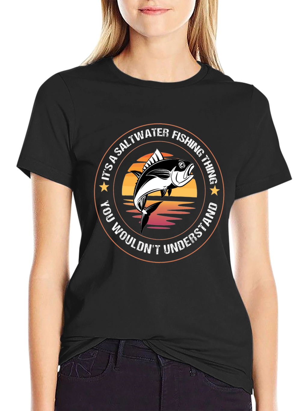 Saltwater Fishing T-Shirt - Its a Fishing Thing