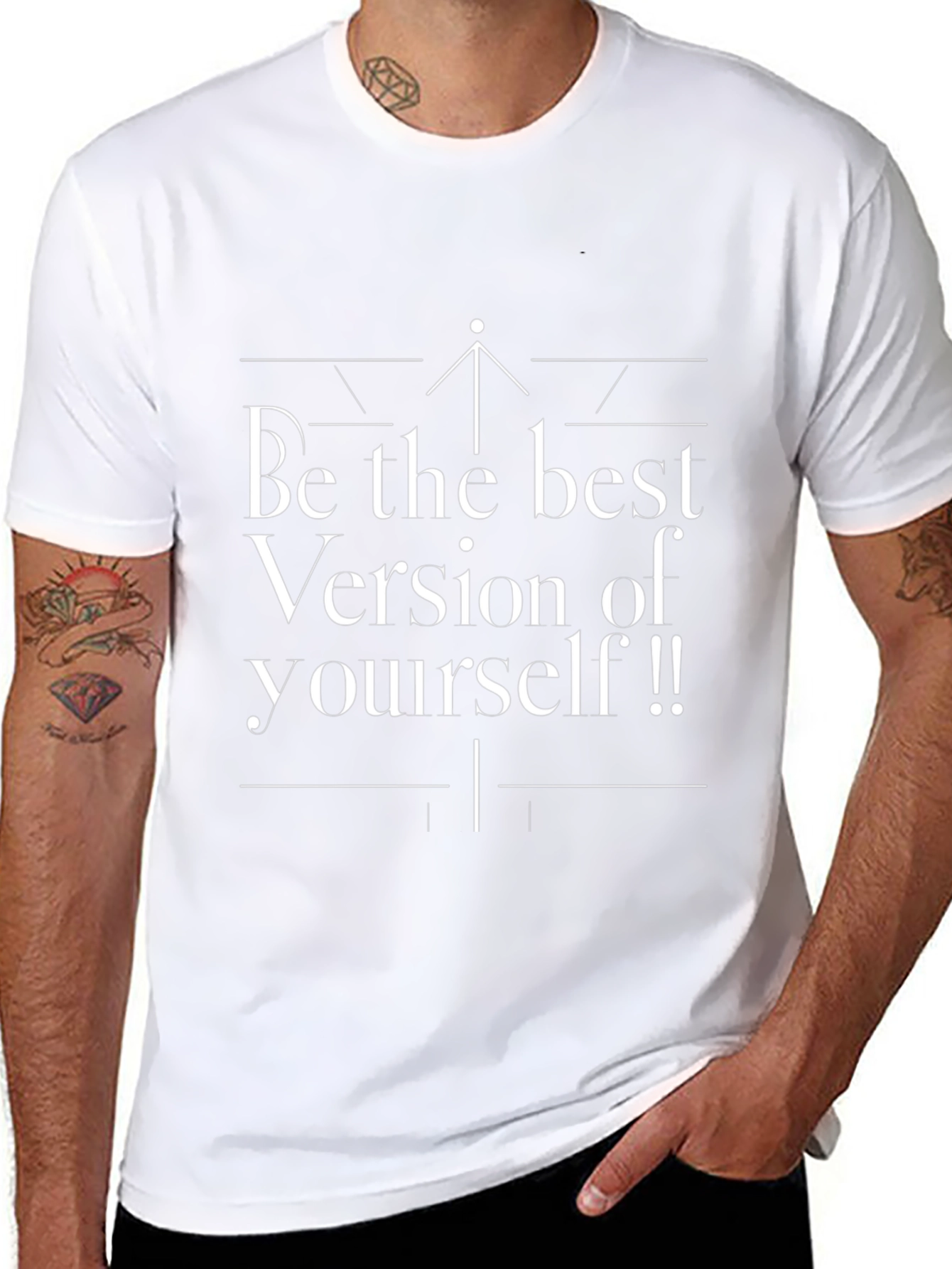 Motivational T-Shirt - Be the Best Version of Yourself!