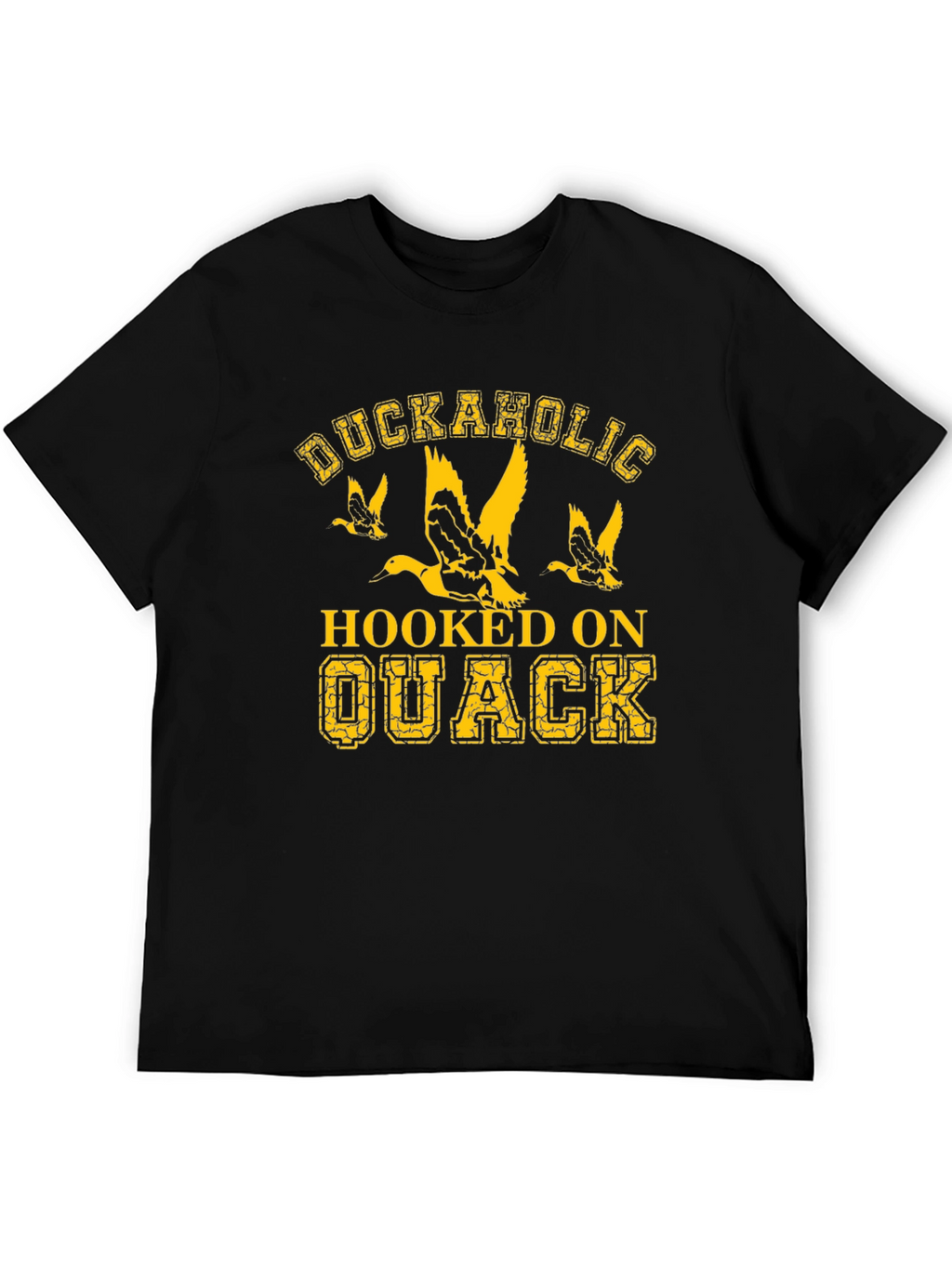 Duckaholic Hooked on Quack Graphic T-Shirt