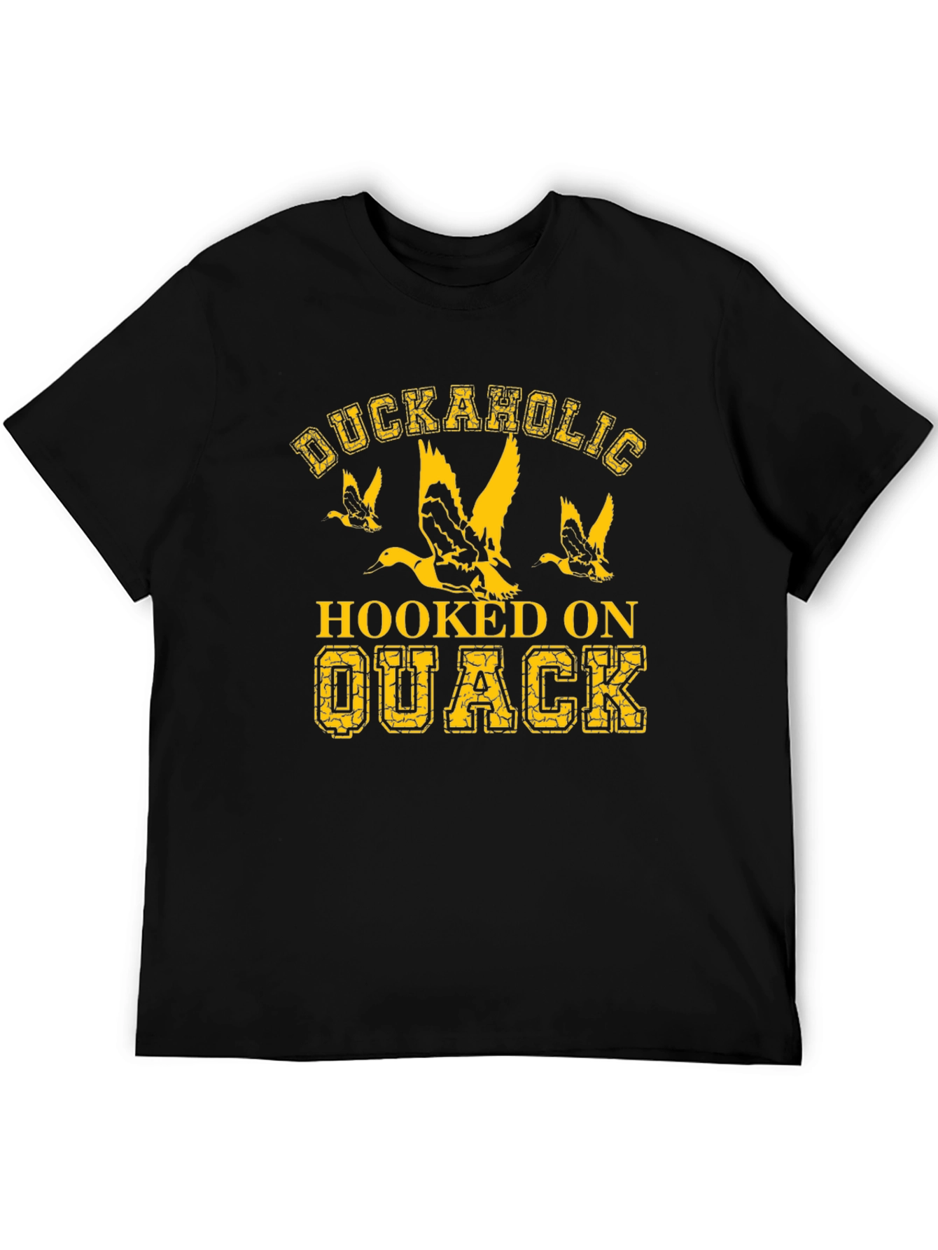 Duckaholic Hooked on Quack Graphic T-Shirt