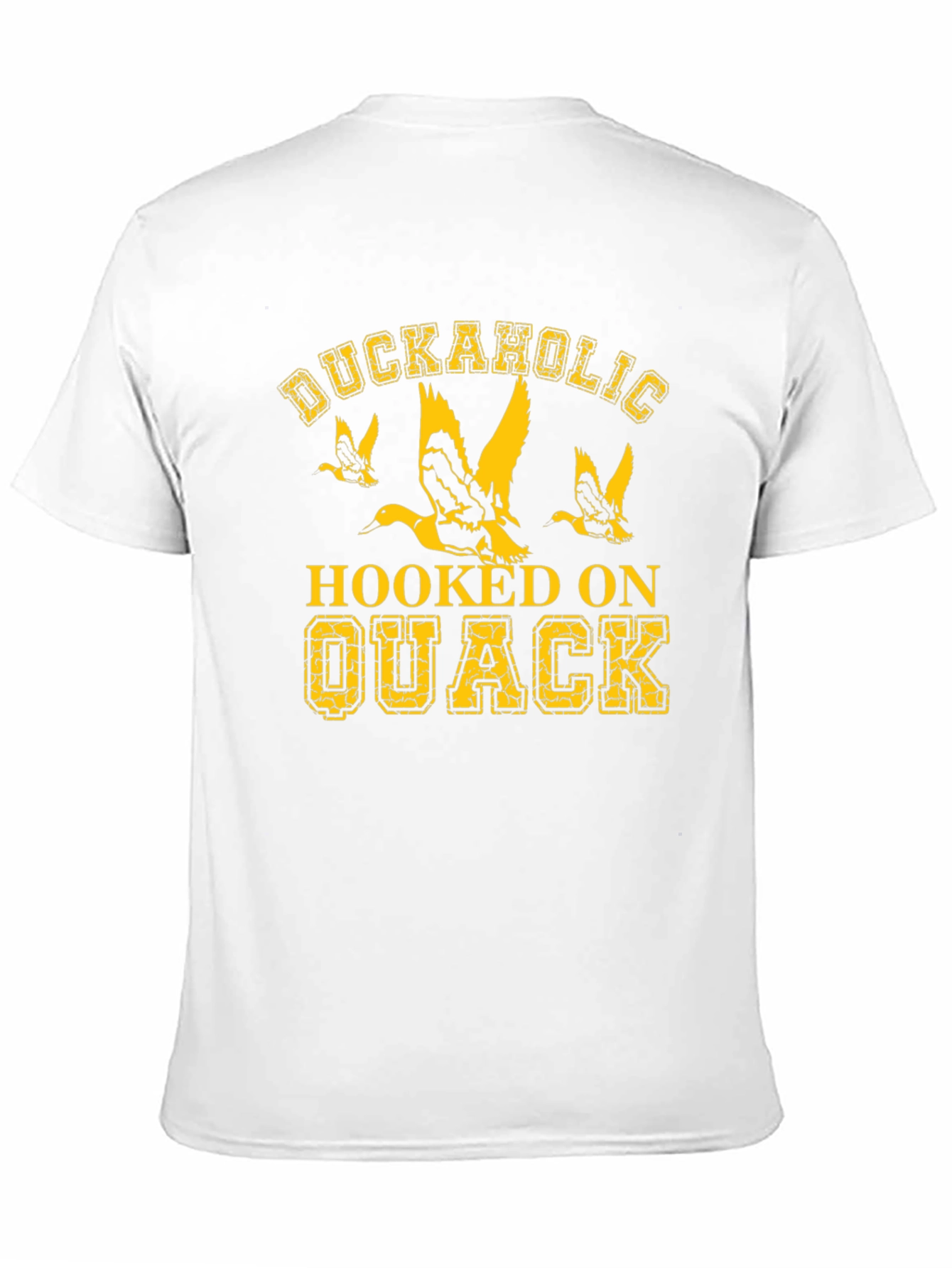 Duckaholic Hooked on Quack Graphic T-Shirt