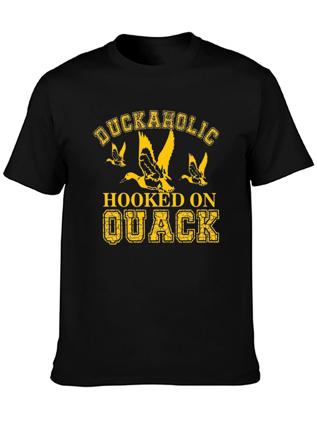 Duckaholic Hooked on Quack Graphic T-Shirt
