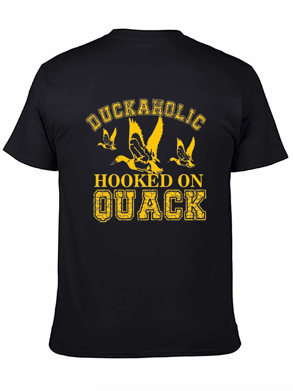 Duckaholic Hooked on Quack Graphic T-Shirt