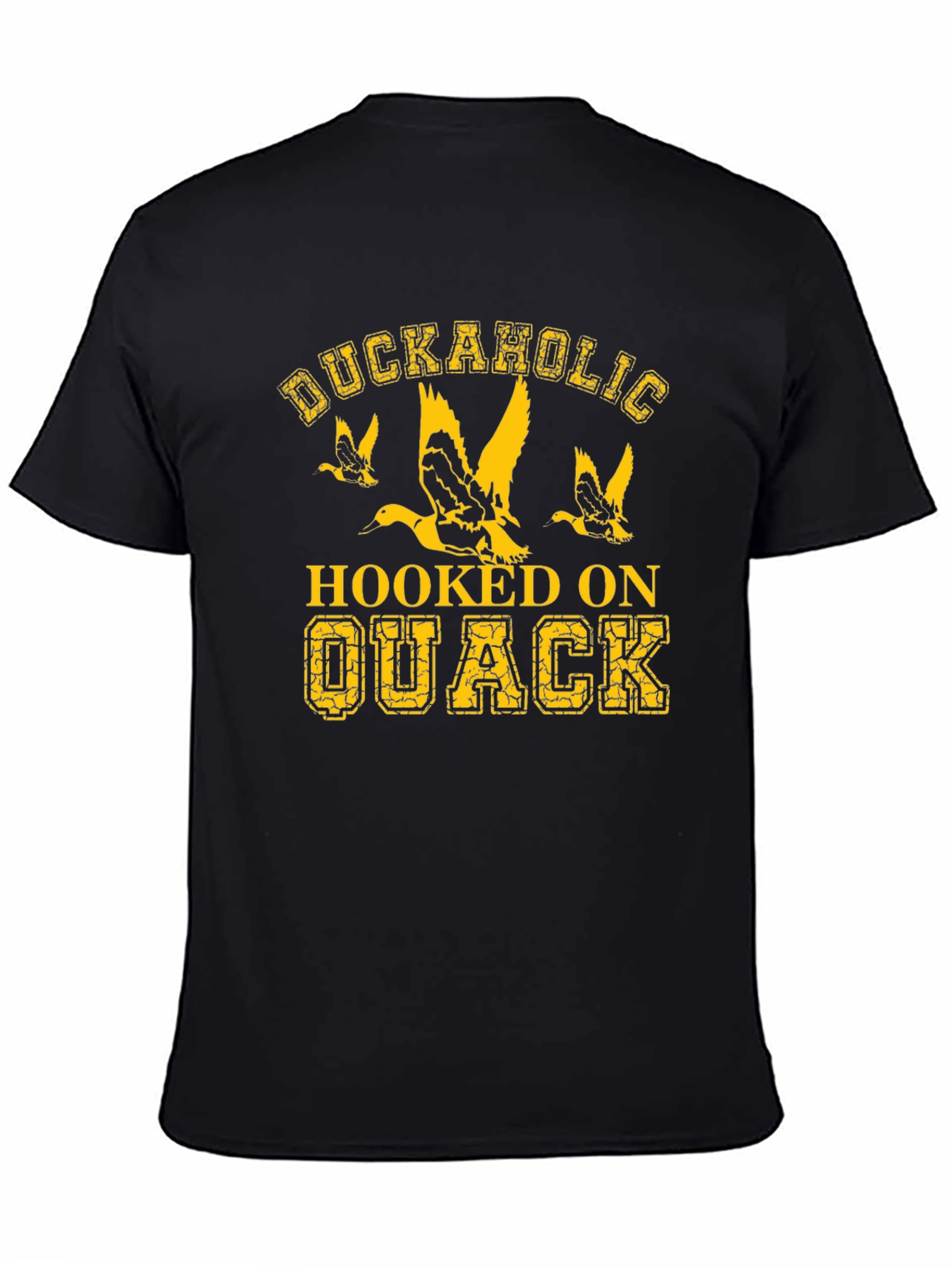 Duckaholic Hooked on Quack Graphic T-Shirt