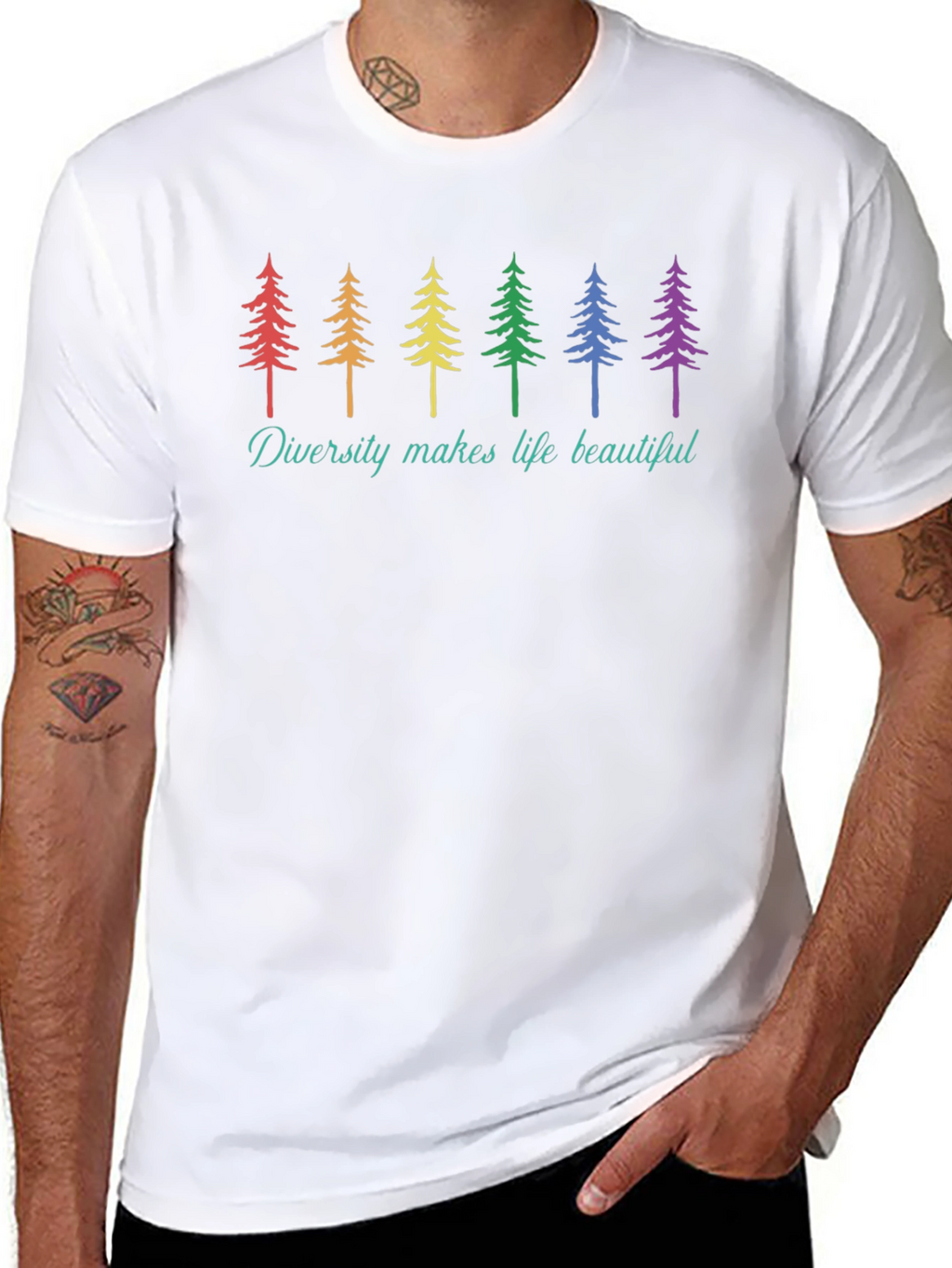 Diversity Makes Life Beautiful T-Shirt