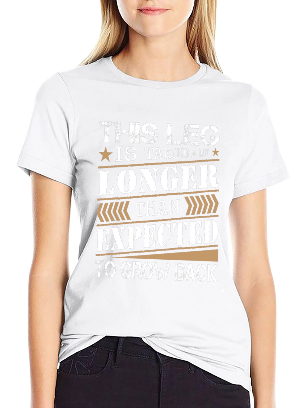 Funny Leg Injury Recovery T-Shirt