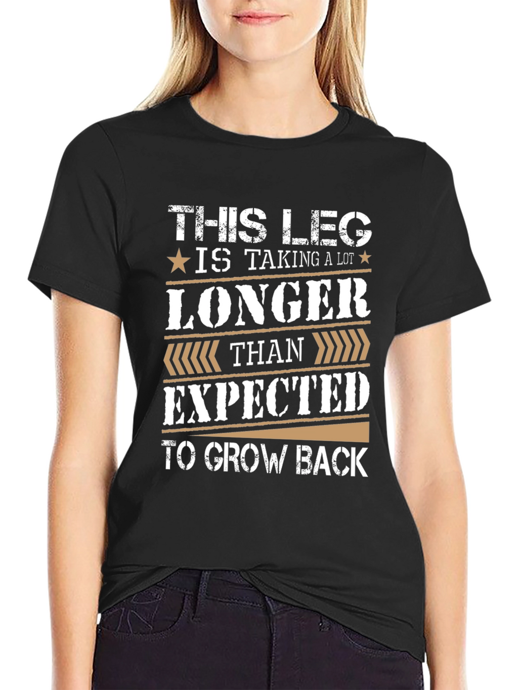 Funny Leg Injury Recovery T-Shirt