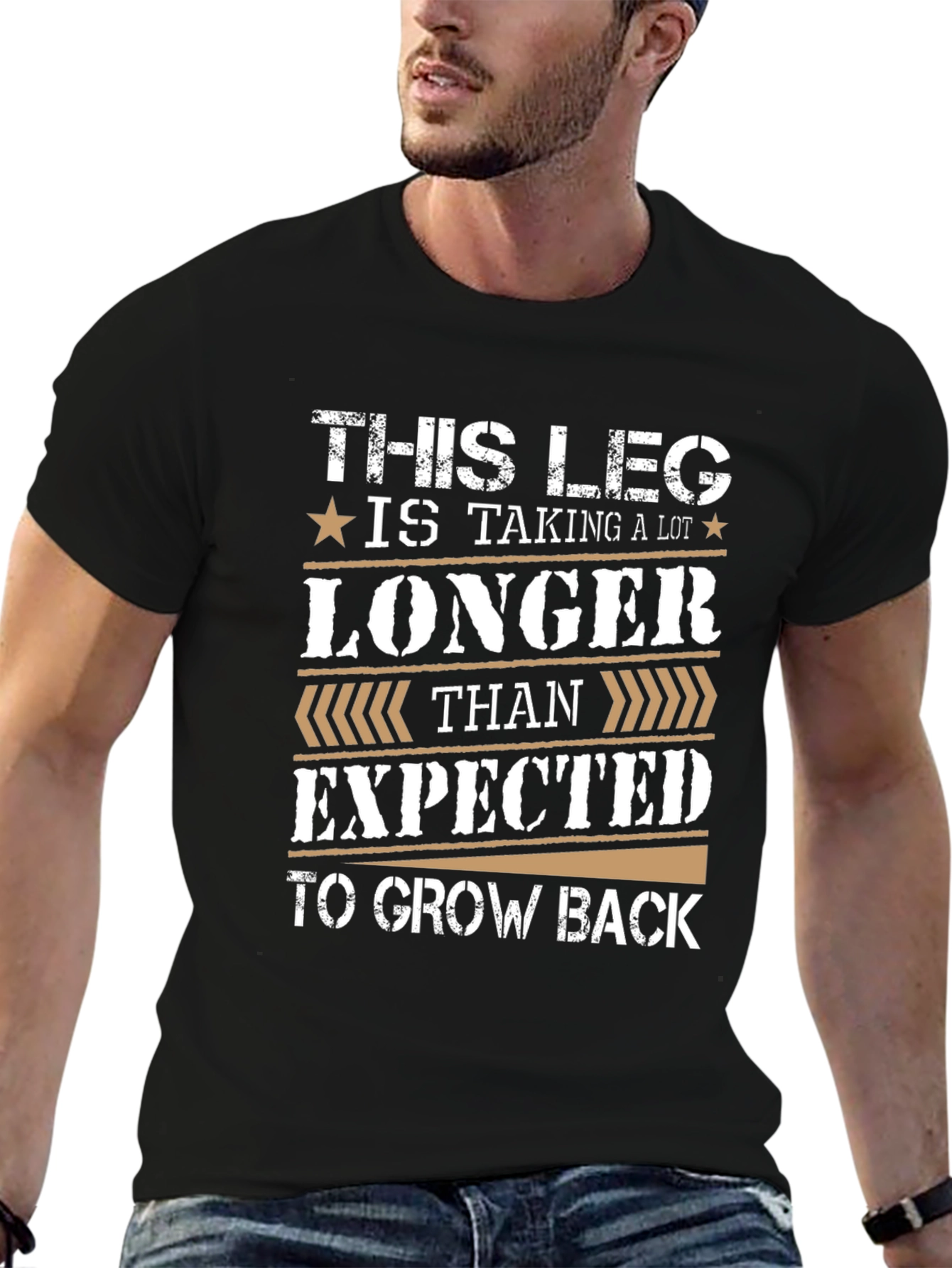 Funny Leg Injury Recovery T-Shirt