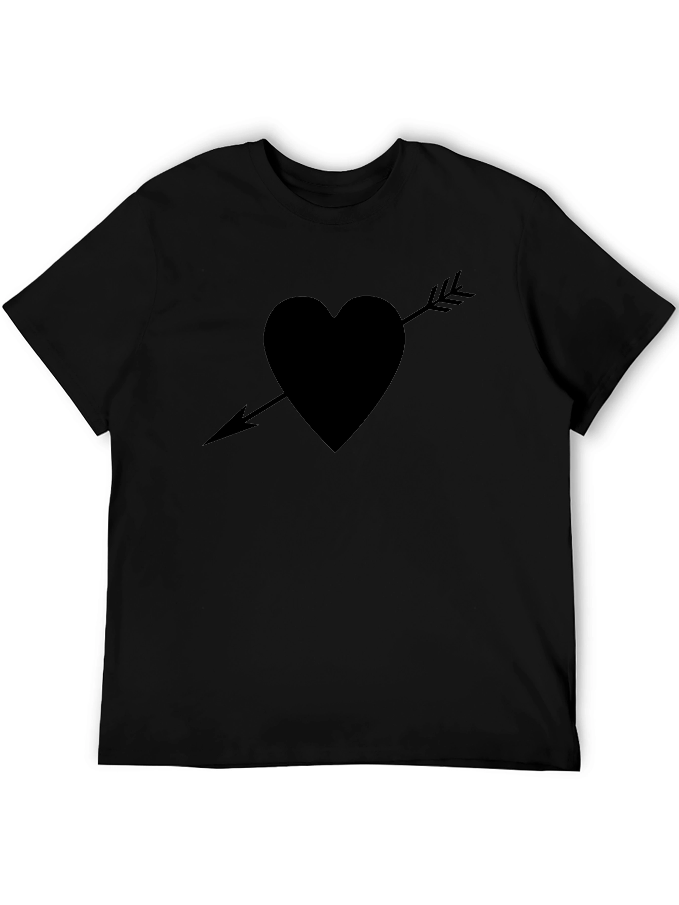 Heart Arrow Graphic Tee - Unisex Casual Shirt