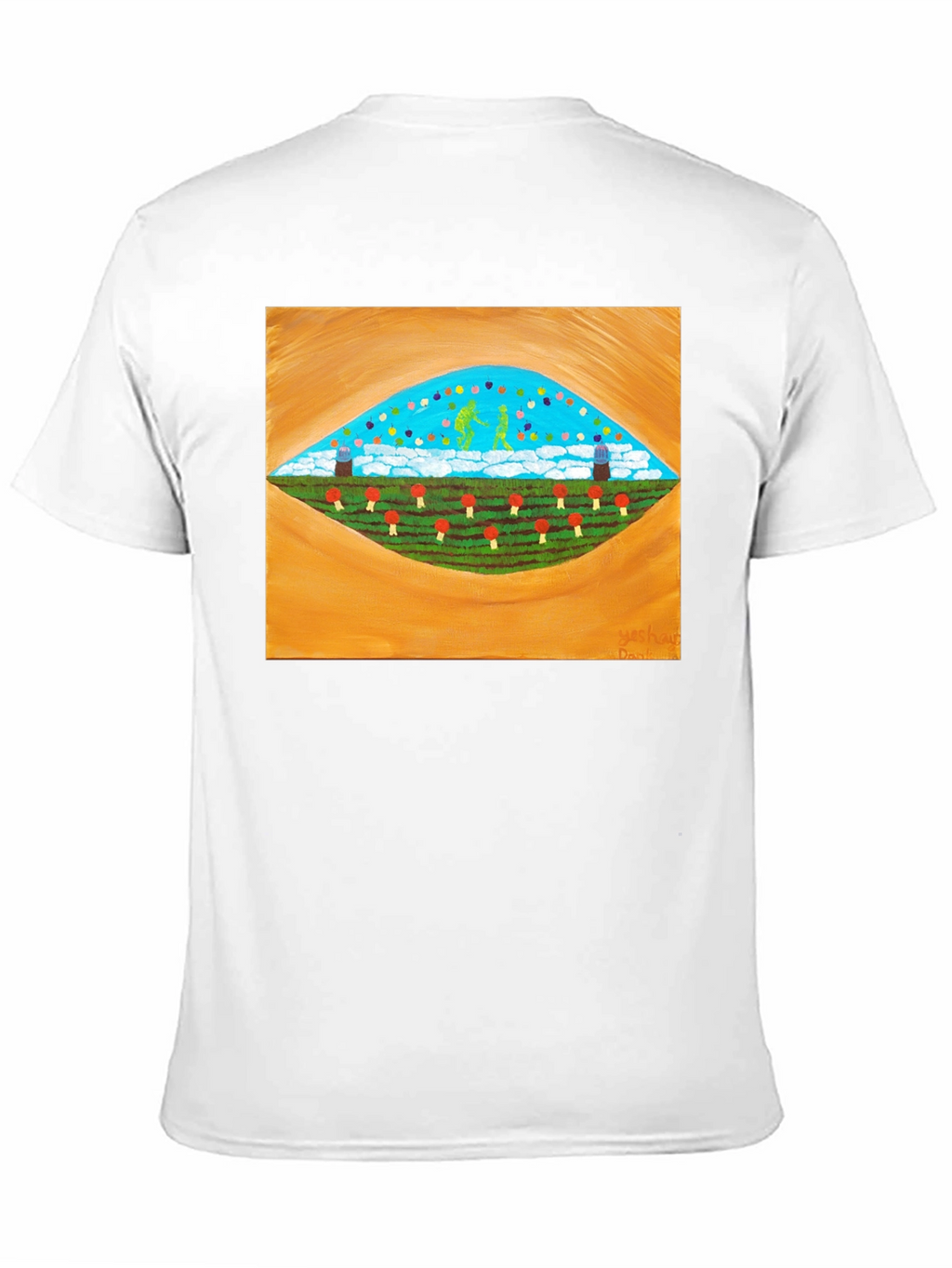 Surreal Landscape Graphic Tee - Stylish Comfort
