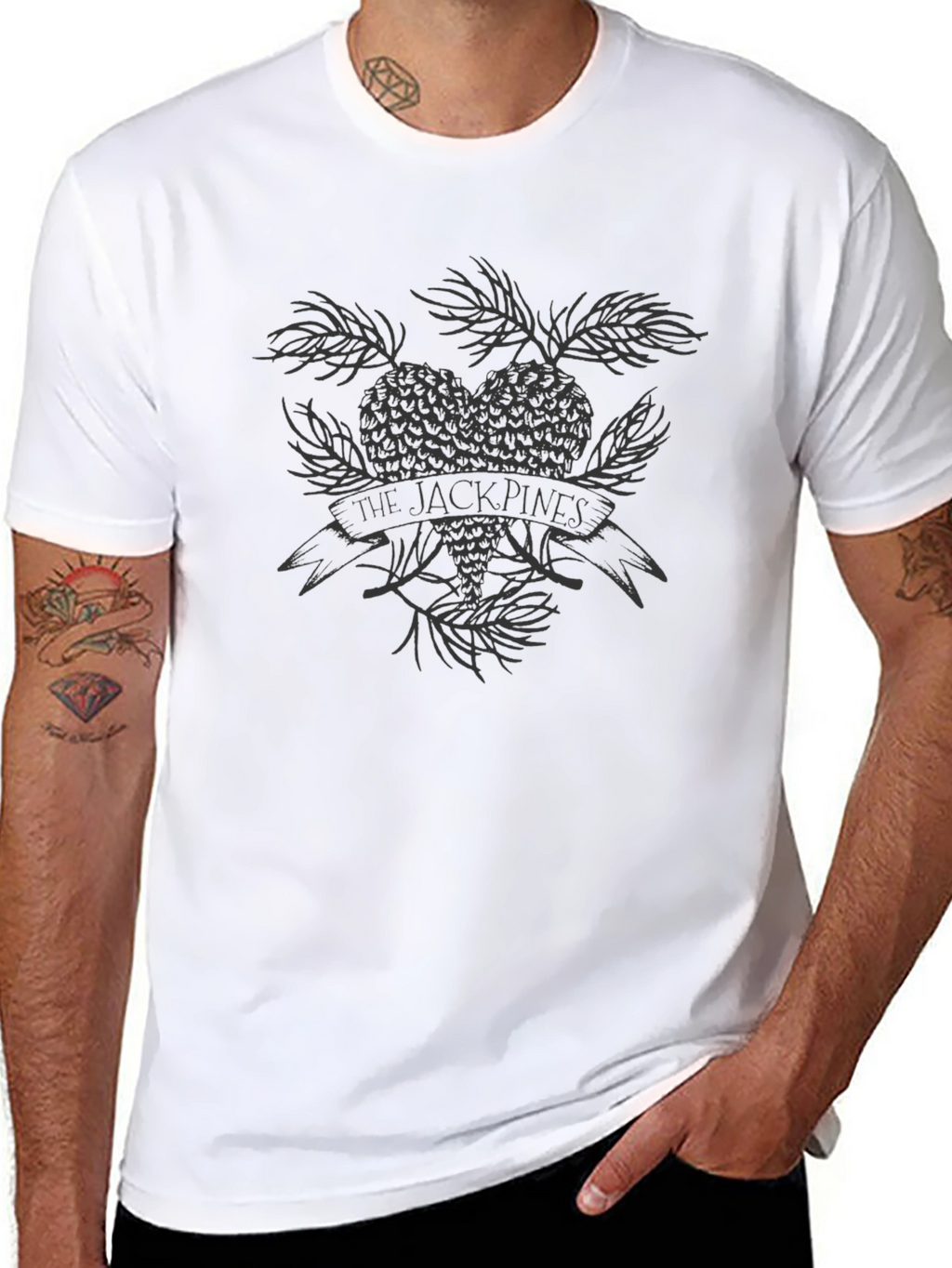 The Jackpines Graphic Tee - Classic Black