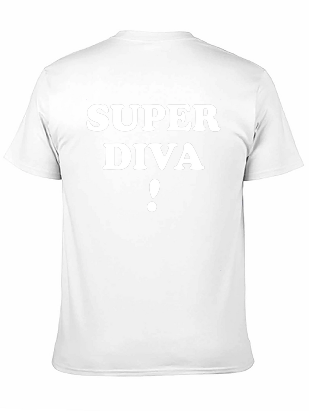 Super Diva T-Shirt - Black Cotton Tee