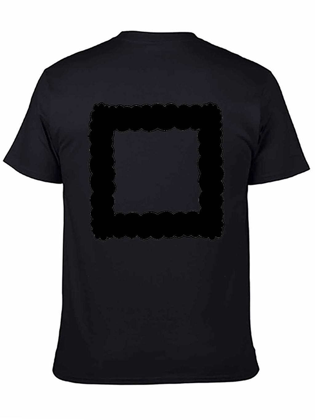 Abstract Graphic Print Crew Neck T-Shirt