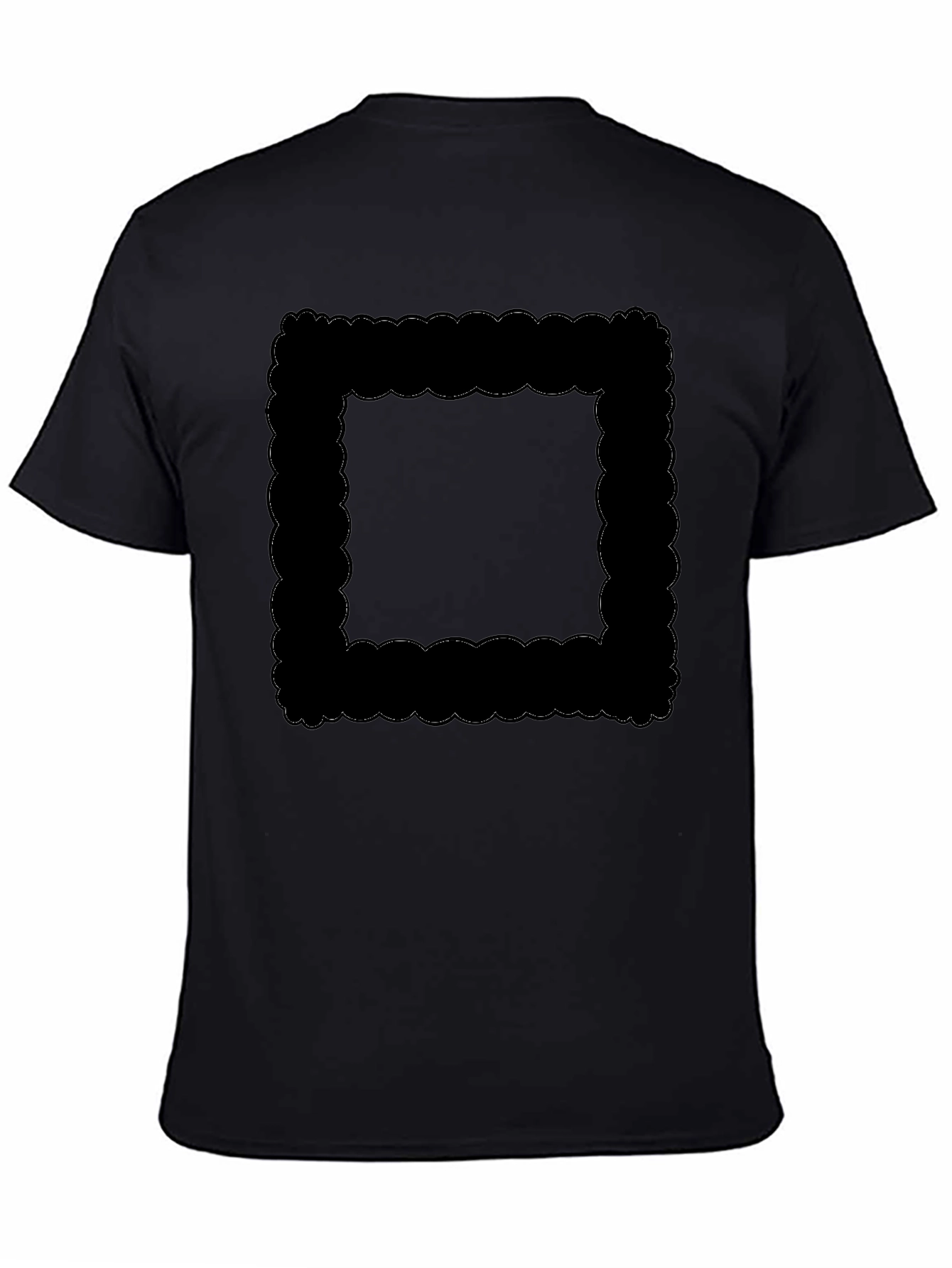 Abstract Graphic Print Crew Neck T-Shirt