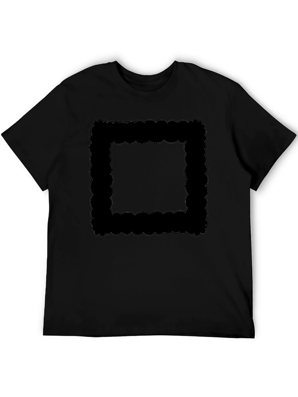 Abstract Graphic Print Crew Neck T-Shirt